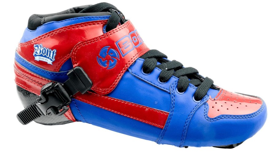 Skating Bont Inline Skating Shoe | Bont Pursuit Boot Blue/Red