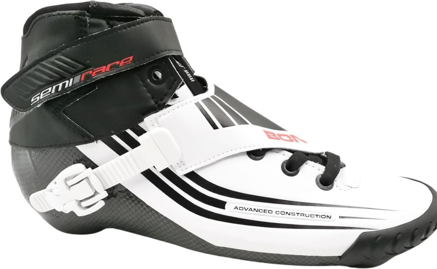 Skating Bont Inline Skating Shoe | Bont Semi Race 195Mm White