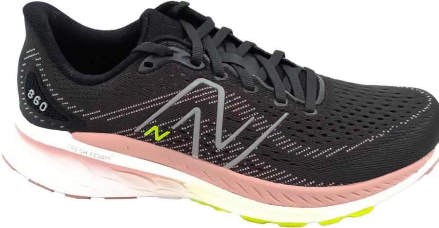 Running & Hiking New Balance Runningshoes | New Balance 860 Q13 Black Pink/Moon