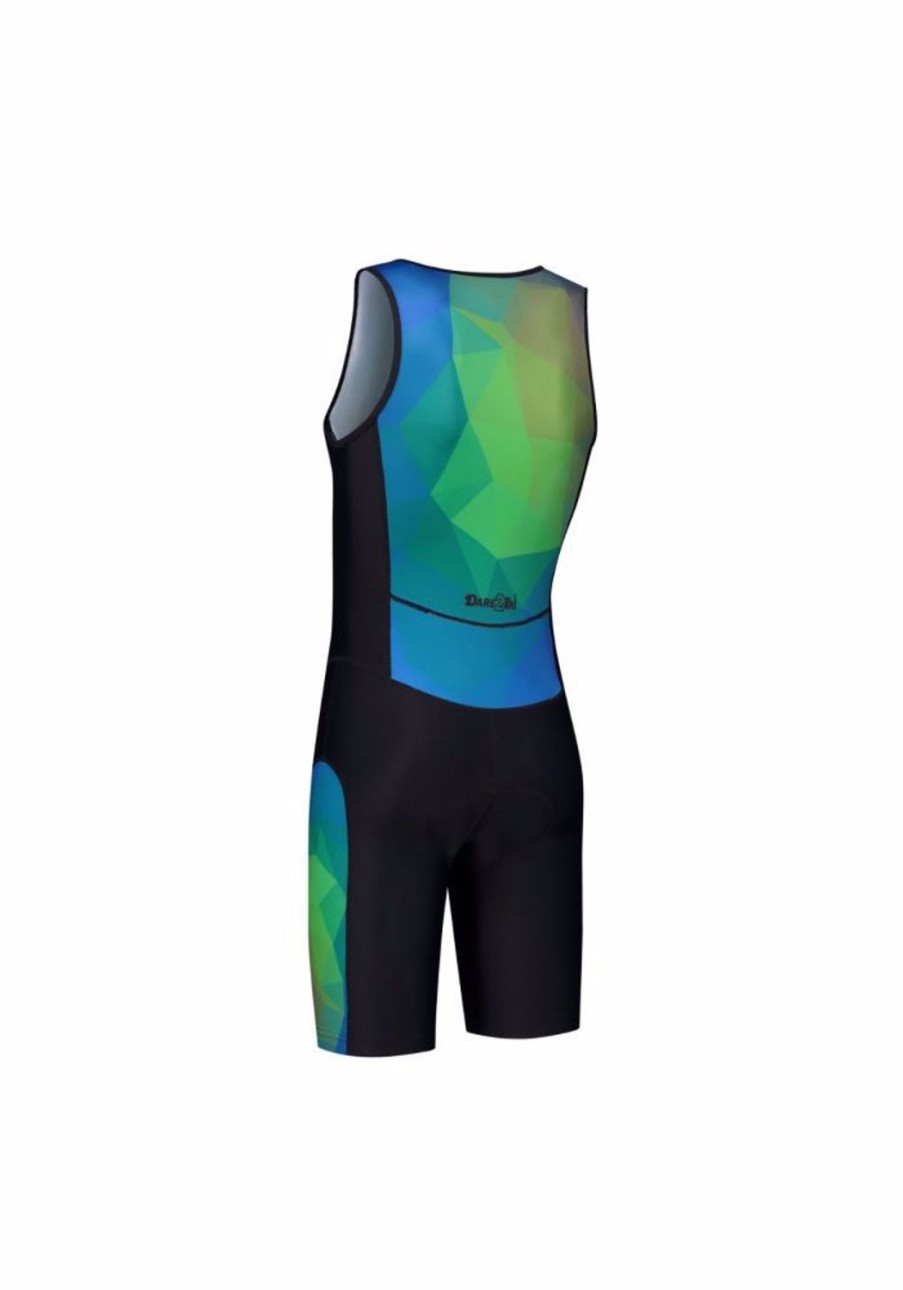 Cycling & Triathlon Dare2Tri Triathlon Suits | Dare2Tri Men'S Ltd Funky Trisuit