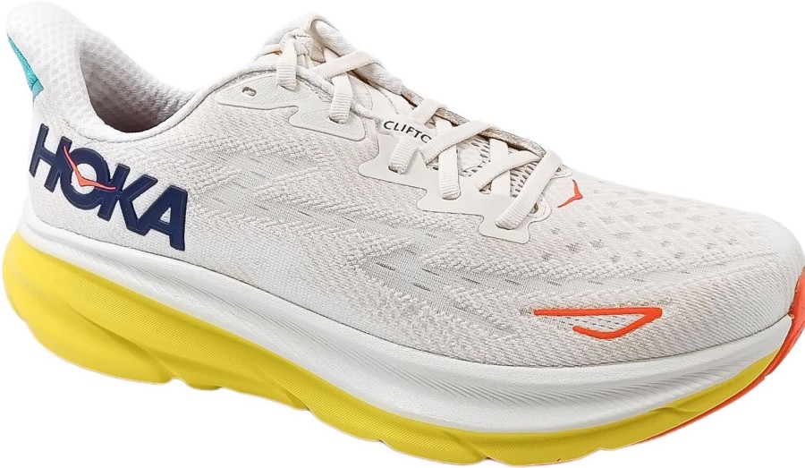 Running & Hiking Hoka One One Runningshoes | Hoka One One Clifton 9 Eggnog/Passion Fruit