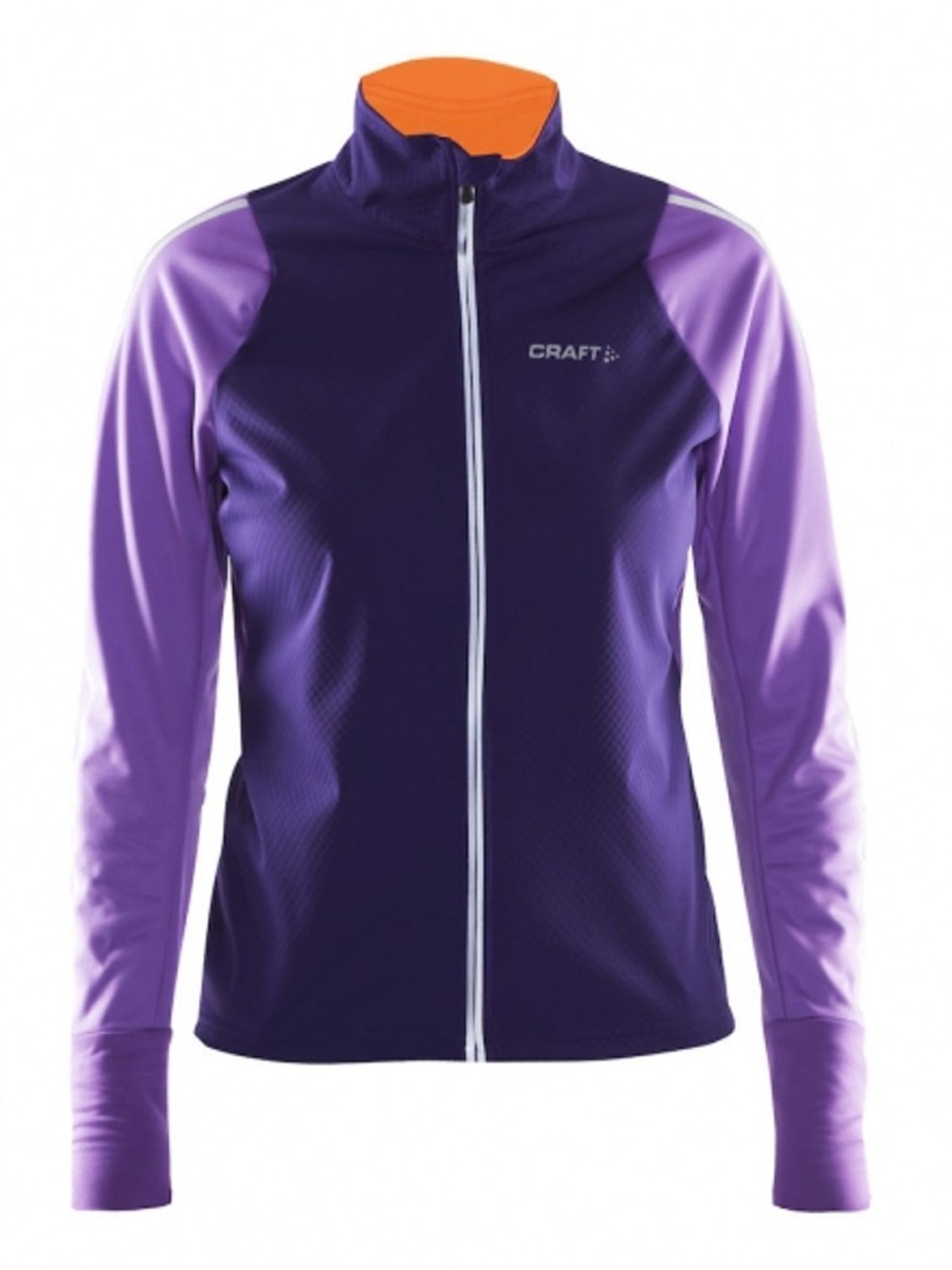 Cycling & Triathlon Craft Cycling Apparel Women | Craft Belle Jacket Purple Women