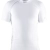 Thermal- & Underwear Craft Undershirts | Craft Active Extreme Shortsleeve White